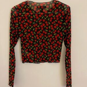Cherry Bomb Crop Top 🍒 Brand New